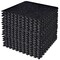 Sorbus 1/2" Thick Rubber Top High-Density EVA Foam Gym Flooring for Home Gym - 72 Sq Ft 18 Interlocking Exercise Mat Tiles